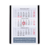 Tischkalender Vela Smart, Kalendarium 6-sprachig