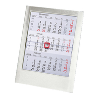 Tischkalender Standard, Kalendarium 6-sprachig