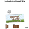 Schokoladentafel Flowpack 100g