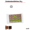 Schokoladentäfelchen 20 g