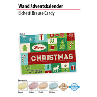Wand Adventskalender mit Brause Candy