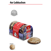 4er Lebkuchen mit Digitaldruck