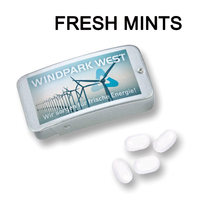 Schiebedeckeldose mit tic tac FRESH MINTS