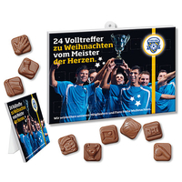 Fußball-Schoko-Adventskalender BUSINESS