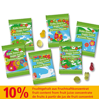 Fruchtgummi-Standardtütchen Ostern