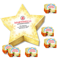 Ferrero Geschenkbox Stern mit Ferrero Küsschen weiß
