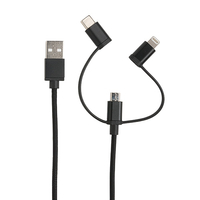 Mfi lizensiertes 3-in-1 Kabel