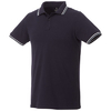 Fairfield Poloshirt mit weißem Rand für Herren