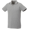 Fairfield Poloshirt mit weißem Rand für Herren