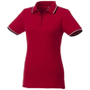 Fairfield Poloshirt mit weißem Rand für Damen