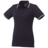 Fairfield Poloshirt mit weißem Rand für Damen