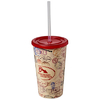 Brite-Americano® 350 ml doppelwandiger Stadium Becher