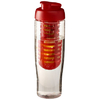 H2O Tempo® 700 ml Sportflasche mit Klappdeckel und Infusor