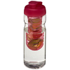 H2O Base® 650 ml Sportflasche mit Klappdeckel und Infusor