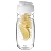 H2O Pulse® 600 ml Sportflasche mit Klappdeckel und Infusor