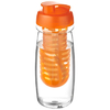 H2O Pulse® 600 ml Sportflasche mit Klappdeckel und Infusor