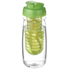 H2O Pulse® 600 ml Sportflasche mit Klappdeckel und Infusor