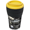 Brite-Americano® 350 ml Isolierbecher mit Schutzring Reifen-Design