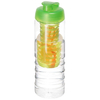 H2O Treble 750 ml Flasche mit Klappdeckel und Infusor