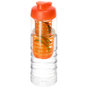 H2O Treble 750 ml Flasche mit Klappdeckel und Infusor