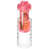H2O Treble 750 ml Flasche mit Klappdeckel und Infusor