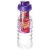H2O Treble 750 ml Flasche mit Klappdeckel und Infusor