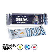 Zebra Bar Cashew Crush im Werbeschuber