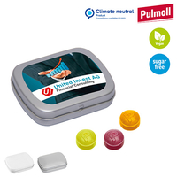 MINI-Klappdose mit Pulmoll Pastillen - 20g