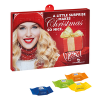 Premium Präsent-Adventskalender mit Ritter Sport Schokowürfeln