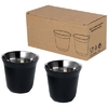 Duo 80 ml RCS-zertifiziertes Espressotassen Set aus Edelstahl EXPRESS