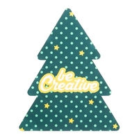 CreaClean Xmas Individuelles Weihnachts-Brillenreinigungstuch