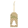 PrinTag Plus Eco Individueller Geschenkanhänger, Weihnachtsbaum