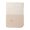 "Recycled Felt & Apple Leather Laptop Sleeve 16"""