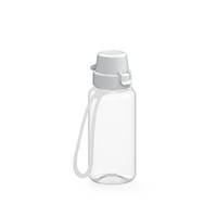 Trinkflasche School, 400 ml, inkl. Strap