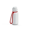 Trinkflasche School, 400 ml, inkl. Strap