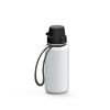 Trinkflasche School, 400 ml, inkl. Strap