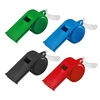 Trillerpfeife Sport, mit Kordel, uni-colour